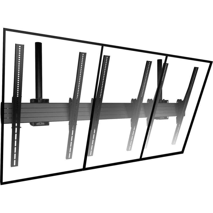 Chief Fusion 3x1 Menu Board Ceiling Display Mount - For Displays 40-55" - Portrait — LCM3X1UP