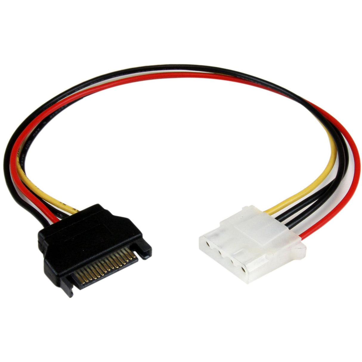 StarTech.com 12in SATA to LP4 Power Cable Adapter - F/M — LP4SATAFM12