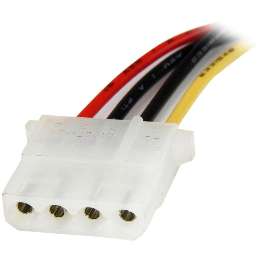 StarTech.com 12in SATA to LP4 Power Cable Adapter - F/M — LP4SATAFM12