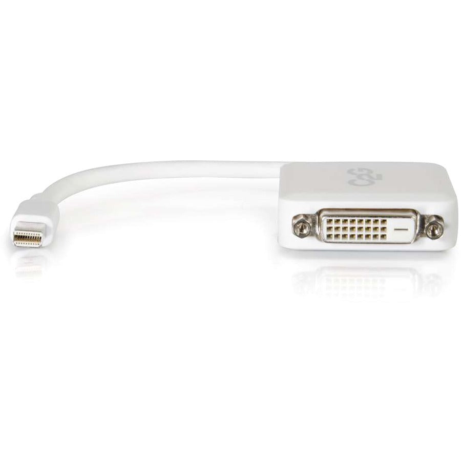 C2G Mini DisplayPort to DVI Adapter - Mini DP to Single Link DVI-D - M/F — 54312