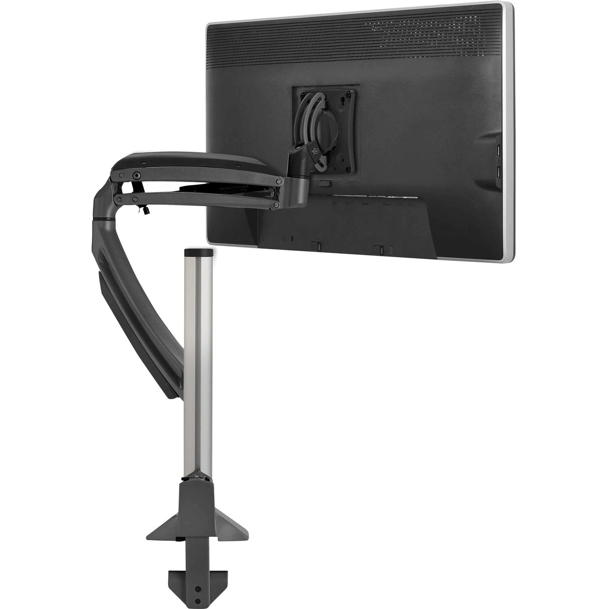 Chief Kontour Dynamic Column Desk Mount - For Displays 10-30" - Black — K1C120B