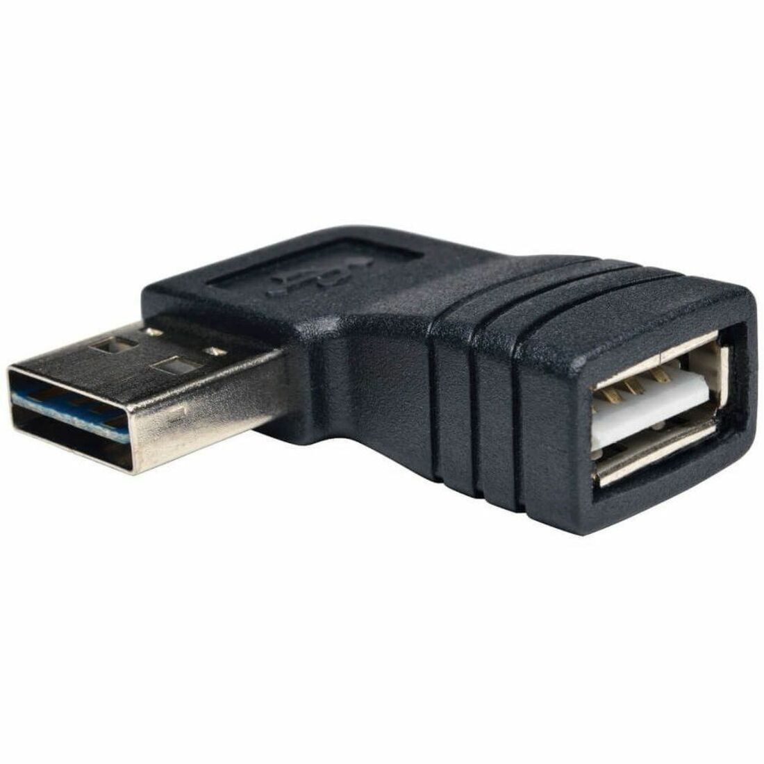Tripp Lite by Eaton Universal Reversible USB 2.0 Adapter (Reversible A to Right-Angle A M/F) — UR024-000-RA