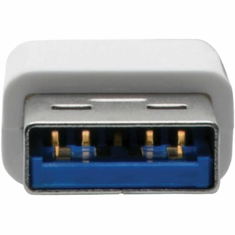 Eaton Tripp Lite Series USB 3.0 to Gigabit Ethernet NIC Network Adapter - 10/100/1000 Mbps, White — U336-000-GBW
