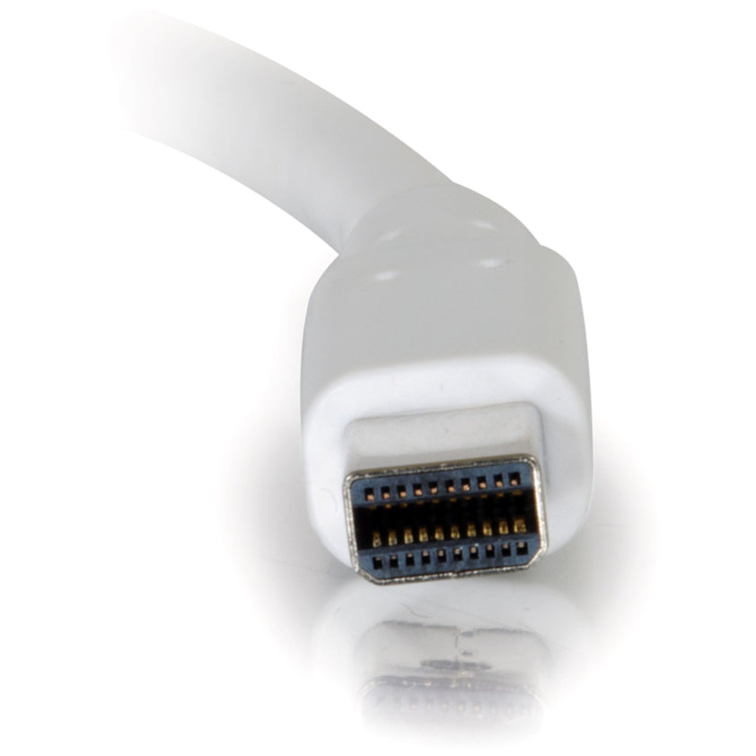 C2G 6ft Mini DisplayPort Extension Cable M/F - White — 54414