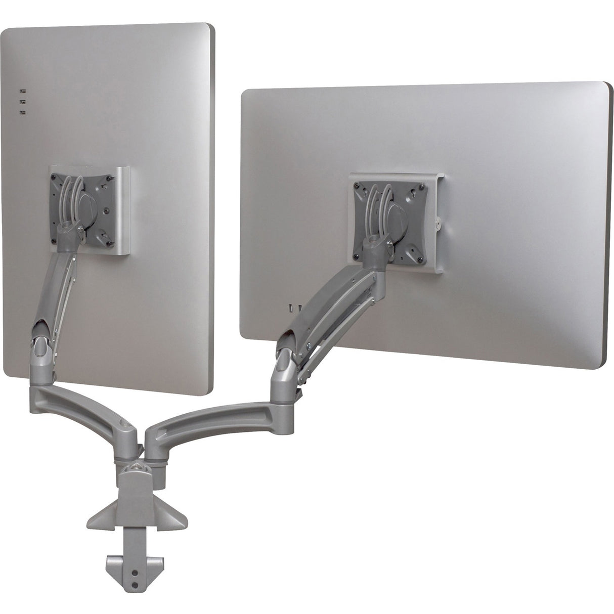 Chief KONTOUR K1D220SXRH Desk Mount for Flat Panel Display - Silver — K1D220SXRH