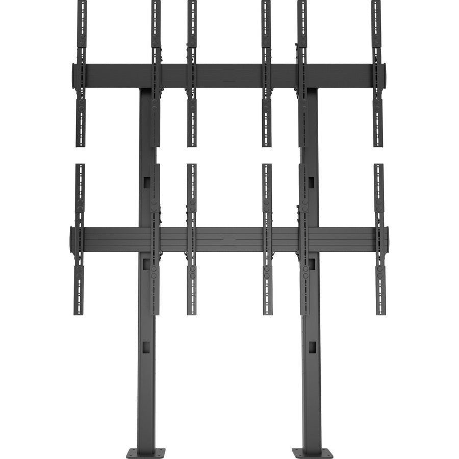 Chief FUSION 3 x 2 Portrait Micro-Adjustable Large Bolt-Down Freestanding Video Wall — LBM3X2UP