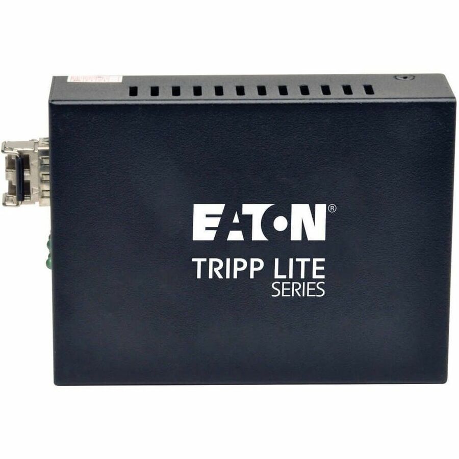 Eaton Tripp Lite Series 10/100/1000 LC Multimode Fiber to Ethernet Media Converter, 550M, 850nm — N785-001-LC-MM