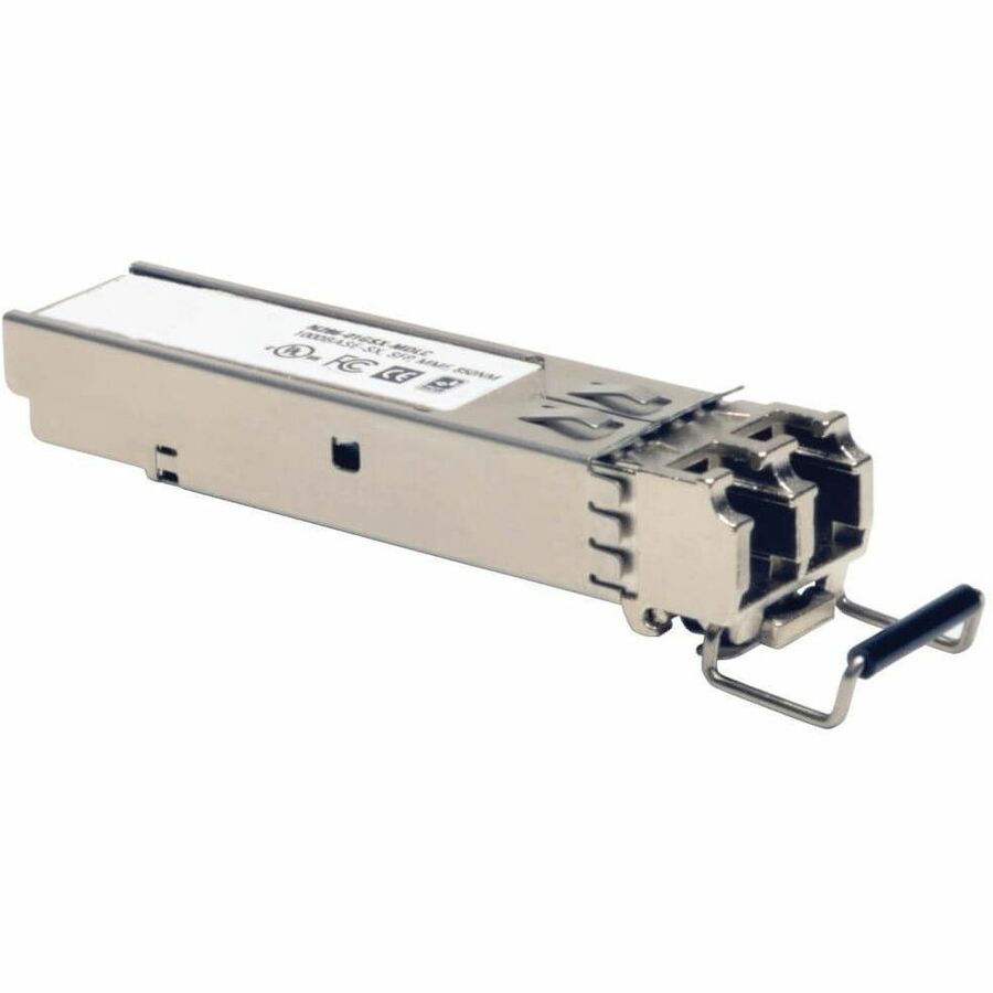 Eaton Tripp Lite Series Cisco-Compatible GLC-SX-MMD 1000Base-SX SFP Transceiver, DDM, Multimode LC, 850nm, 550M — N286-01GSX-MDLC
