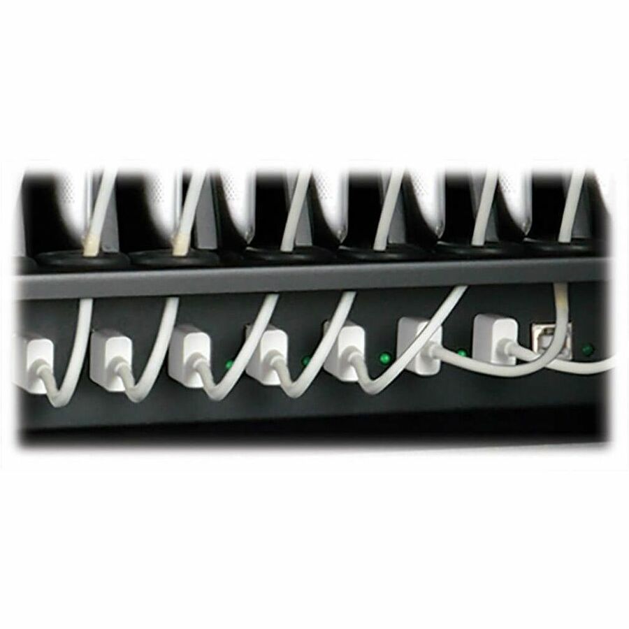 Tripp Lite by Eaton Multi-Device Charging Station, 48 USB Ports, iPad and Android Tablets, Black — CS48USB