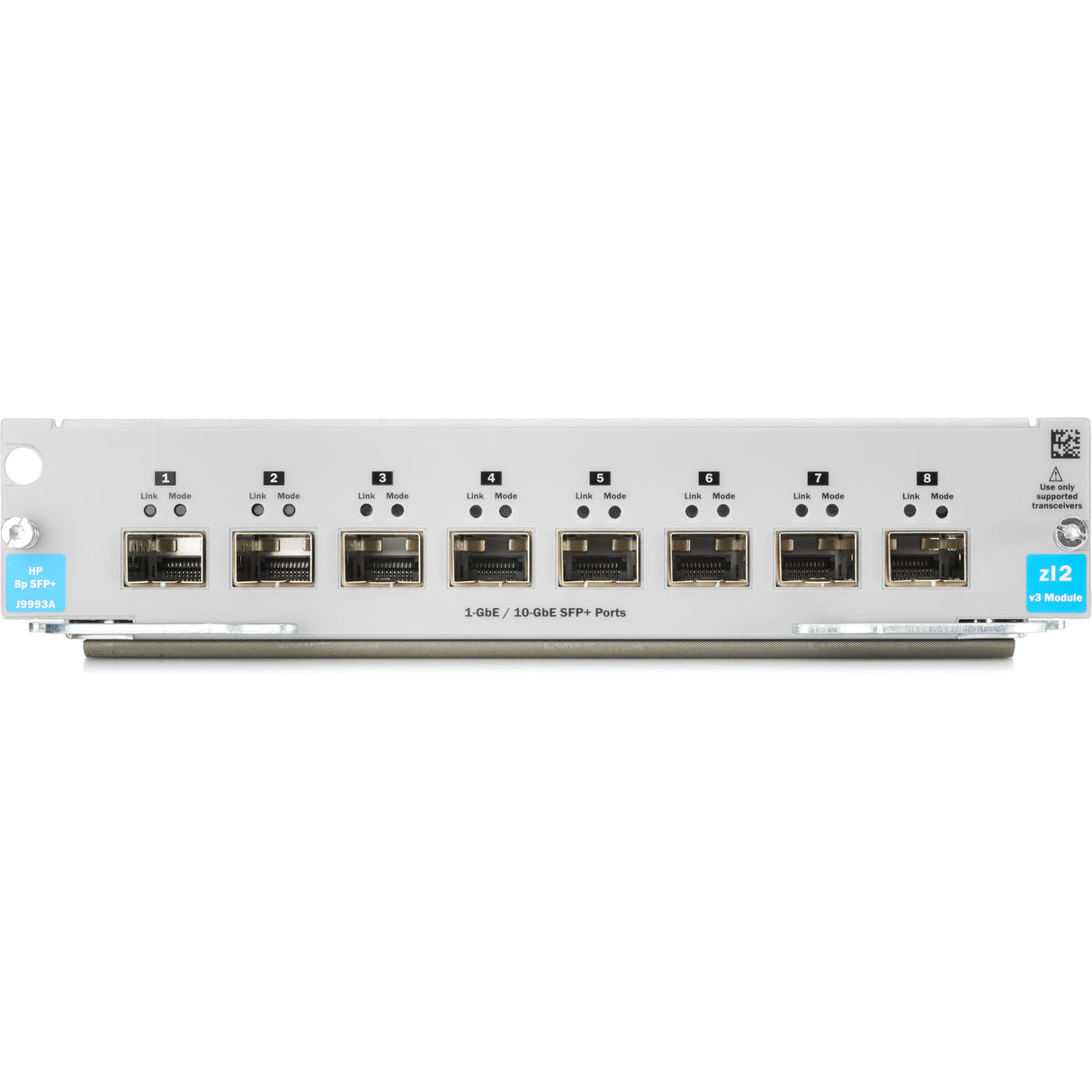 HPE 8 Ports 1G/10GbE SFP+ MACsec v3 zl2 — J9993A