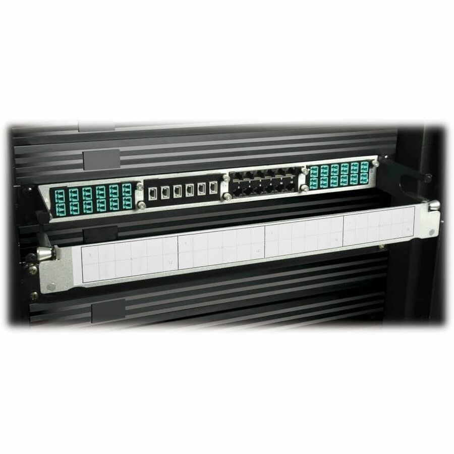 Tripp Lite by Eaton 10GbE High Density Pass-Through Cassette 12 LC Duplex Connection — N484-12LC