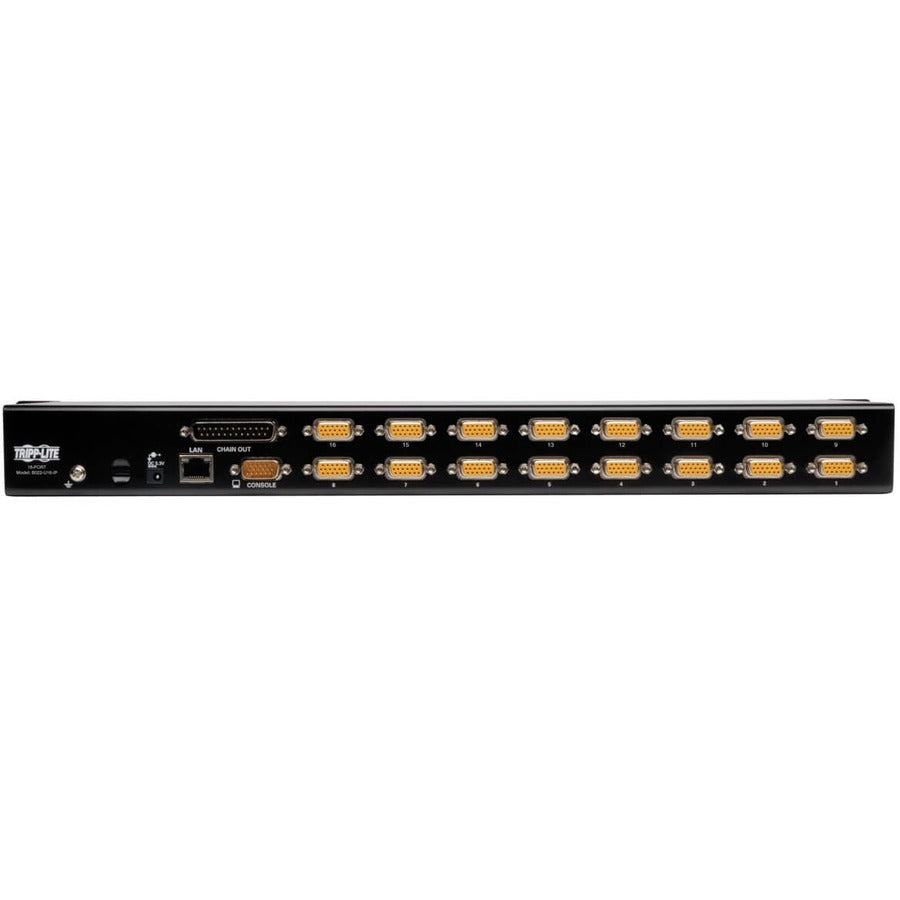 Eaton Tripp Lite Series NetDirector 16-Port 1U Rack-Mount IP KVM Switch, TAA — B022-U16-IP