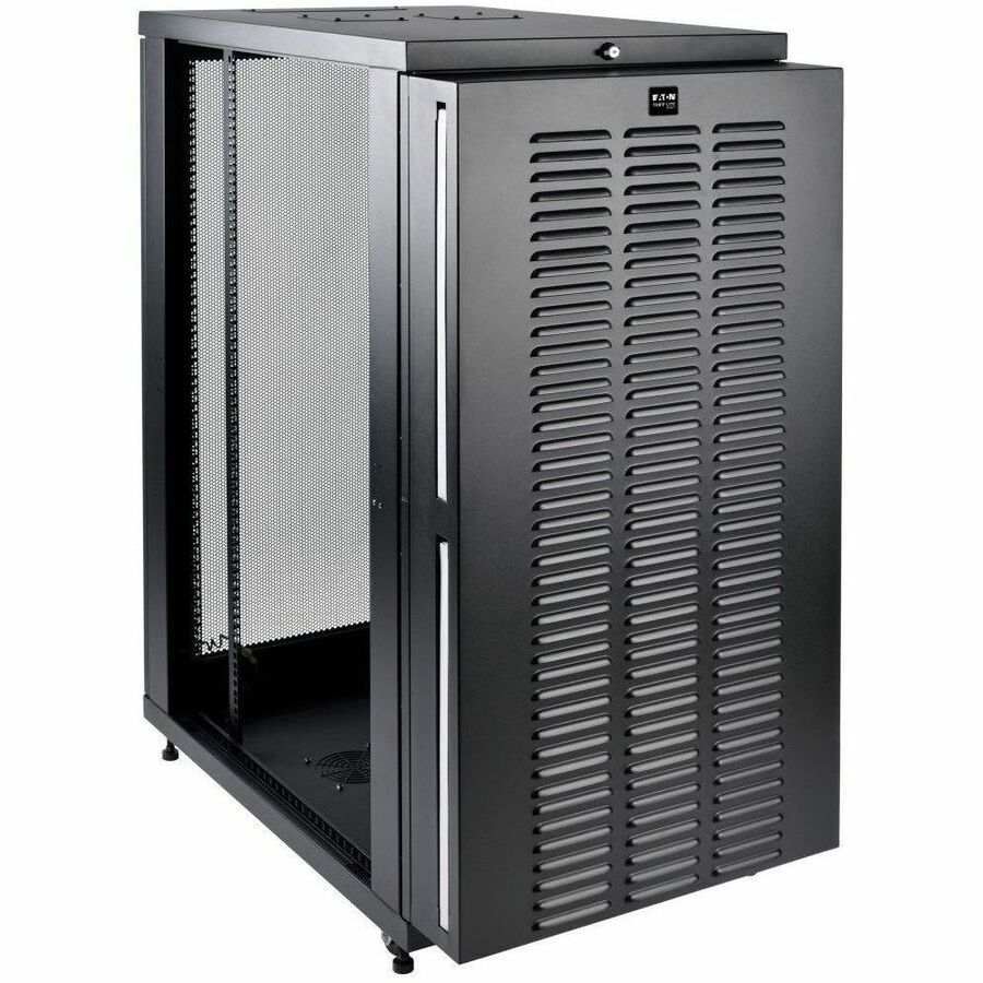 Tripp Lite by Eaton SmartRack 24U Standard-Depth Half-Height Rack Enclosure for Harsh Environments — SR24UBFFD