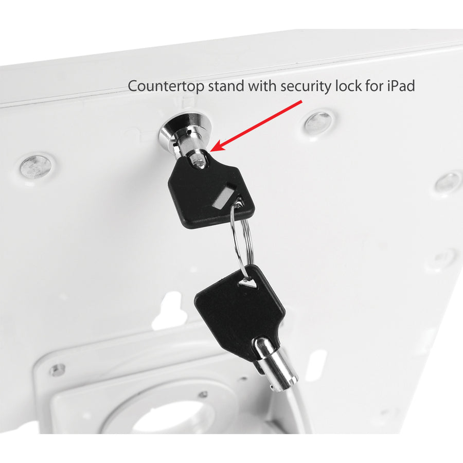 SIIG Security Countertop Kiosk & POS Stand for iPad — CE-MT2611-S1