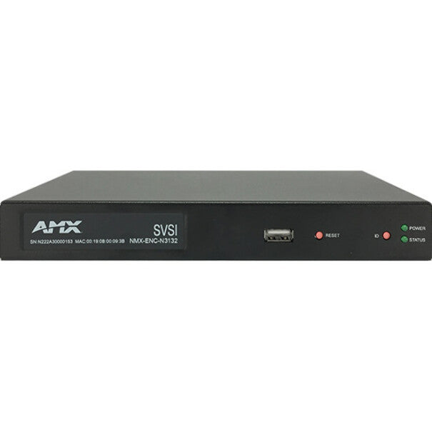 AMX H.264 Compressed Video over IP Encoder, PoE, SFP, HDMI, USB for Record — FGN3132-SA