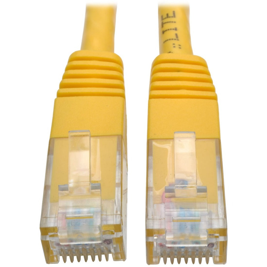 Eaton Tripp Lite Series Cat6 Gigabit Molded (UTP) Ethernet Cable (RJ45 M/M), PoE, Yellow, 5 ft. (1.52 m) — N200-005-YW