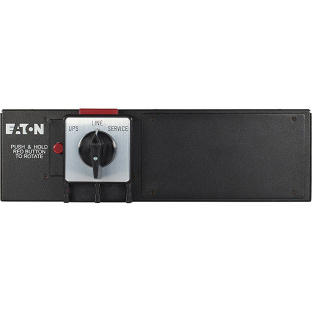Eaton BPM Bypass Power Module, Wall-mount or rackmount, 3U, Black, Yes, Split-phase (L1, L2, N, G), 9PXM, 9170+, 9155, 9PXSP 8-10K, 1, HW (50-125A), 6) 5-20R, (3) L6-30R — BPM125ER
