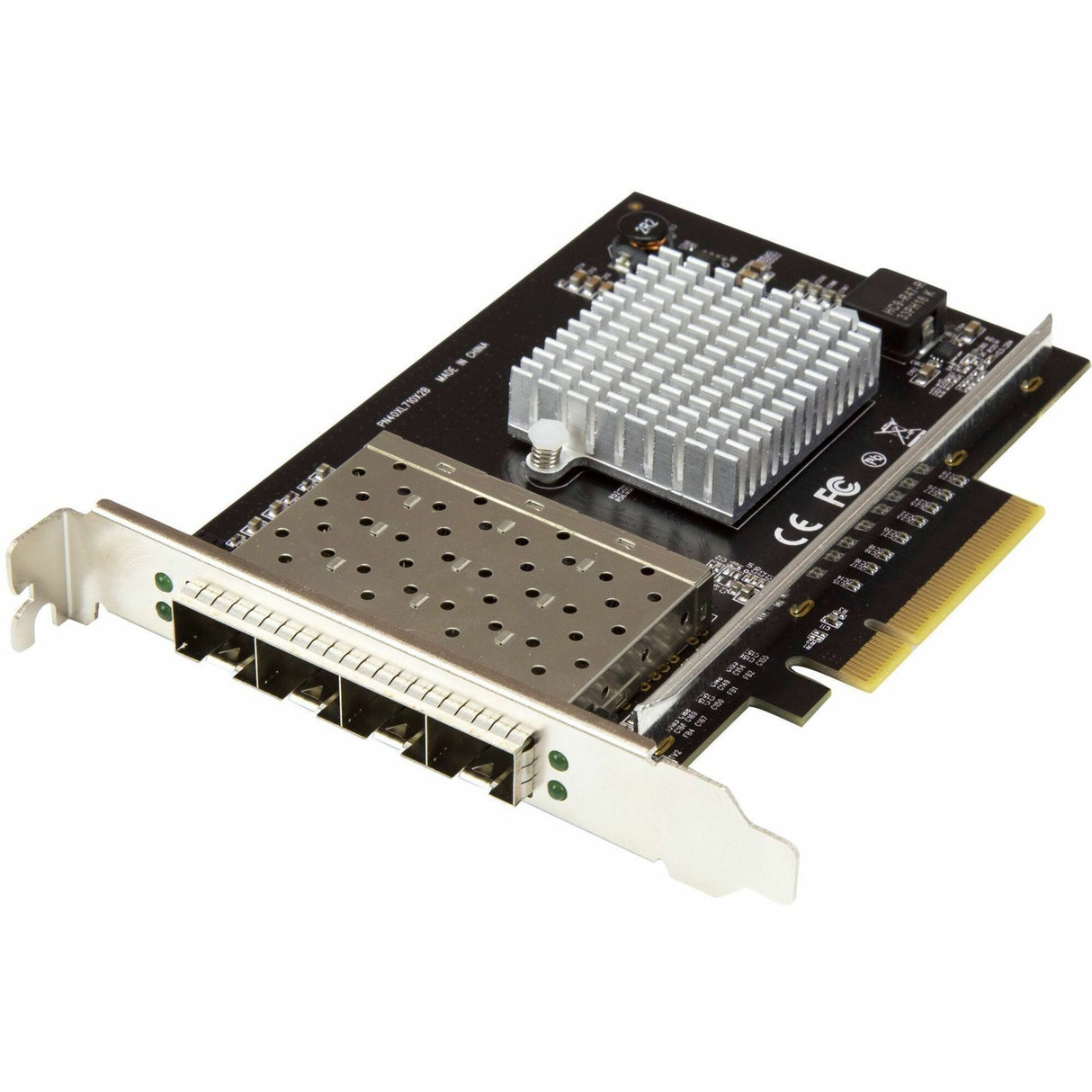 StarTech.com Quad Port 10G SFP+ Network Card - Intel XL710 Open SFP+ Converged Adapter - PCIe 10 Gigabit Fiber Optic Server NIC - 10GbE — PEX10GSFP4I