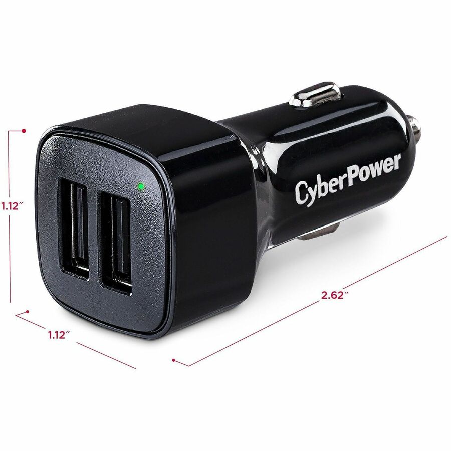 CyberPower TR22U3A USB Charger with 2 Type A Ports — TR22U3A