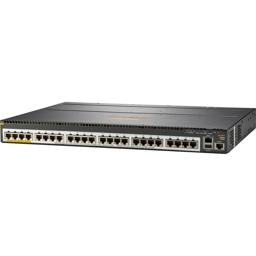 Aruba 2930M 24 HPE Smart Rate PoE+ 1-slot Switch — JL324A