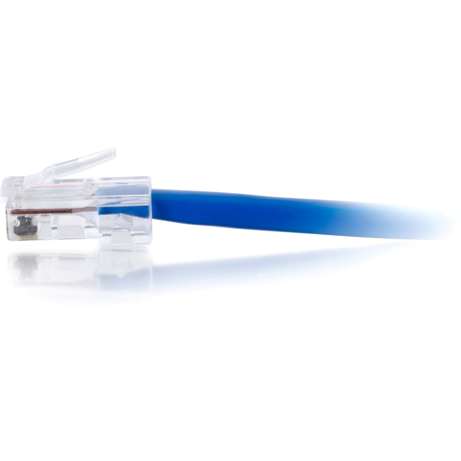 C2G 1ft Cat5e Non-Booted Unshielded Network Patch Ethernet Cable - Blue — 25462