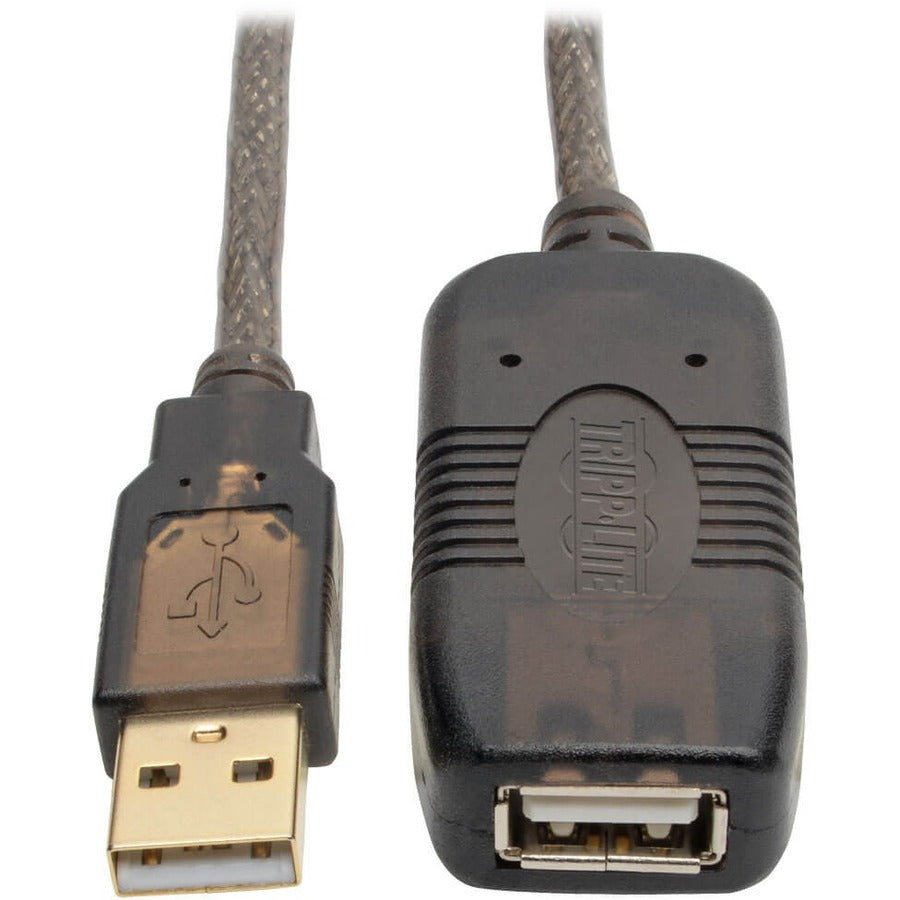 Eaton Tripp Lite Series USB 2.0 Active Extension Repeater Cable (A M/F), 25 ft. (7.62 m) — U026-025