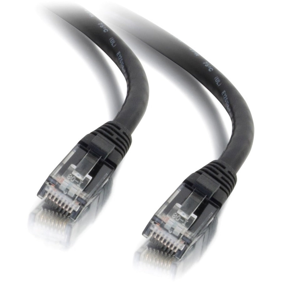 C2G 3ft Cat6 Ethernet Cable - Snaglass Unshielded (UTP) - Black — 27151