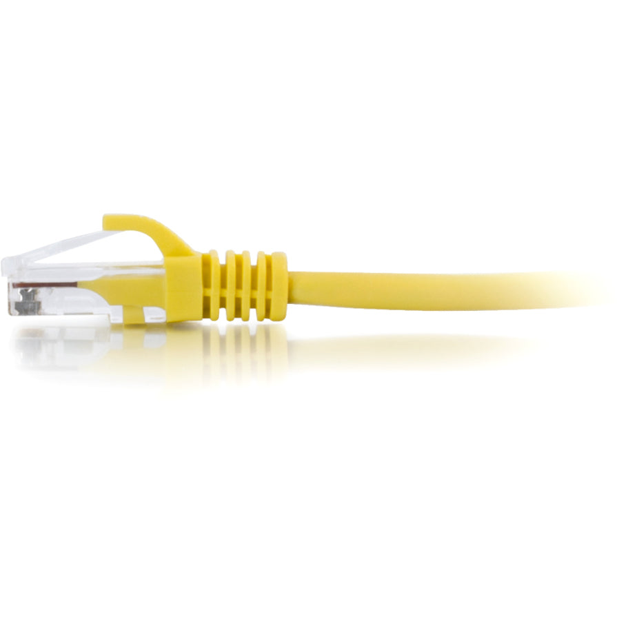 C2G 10ft Cat6 Ethernet Cable Snagless Unshielded (UTP) - Yellow — 27193