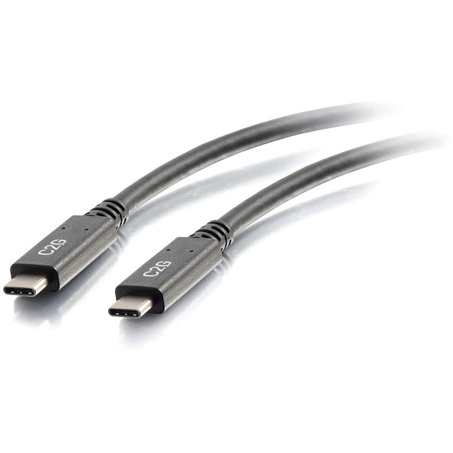 C2G 3ft USB C Cable - USB C to USB C Cable - 3.1 Gen 1 3A - 5Gbps - M/M — 28830