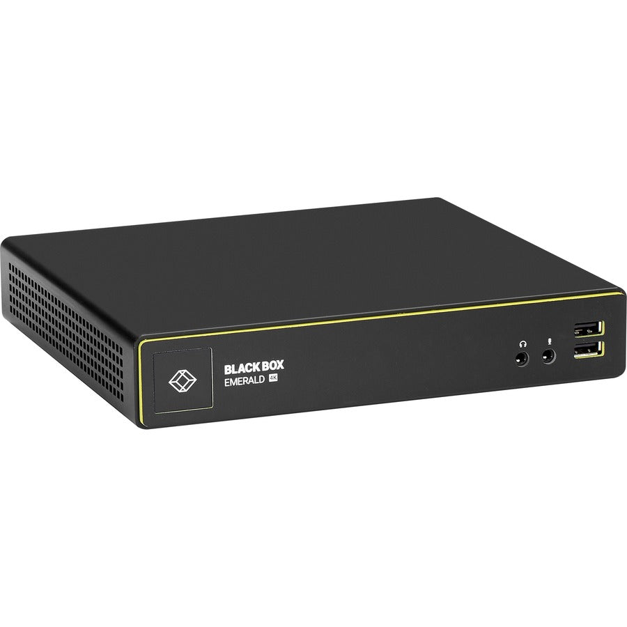 Black Box 4K KVM-over-IP Receiver - DP, Single-Head, V-USB 2.0, Audio, VMA — EMD4000-DUALKIT-R