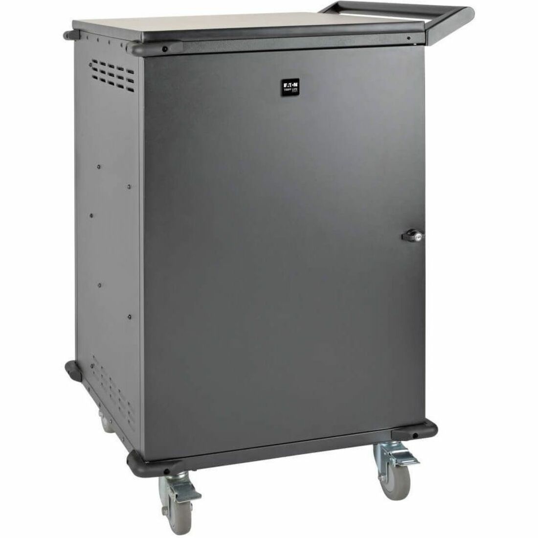 Tripp Lite by Eaton 42-Device AC Mobile Charging Cart - Laptops and Chromebooks, 120V, NEMA 5-15P, 10 ft. (3.05 m) Cord, Black — CSC42AC