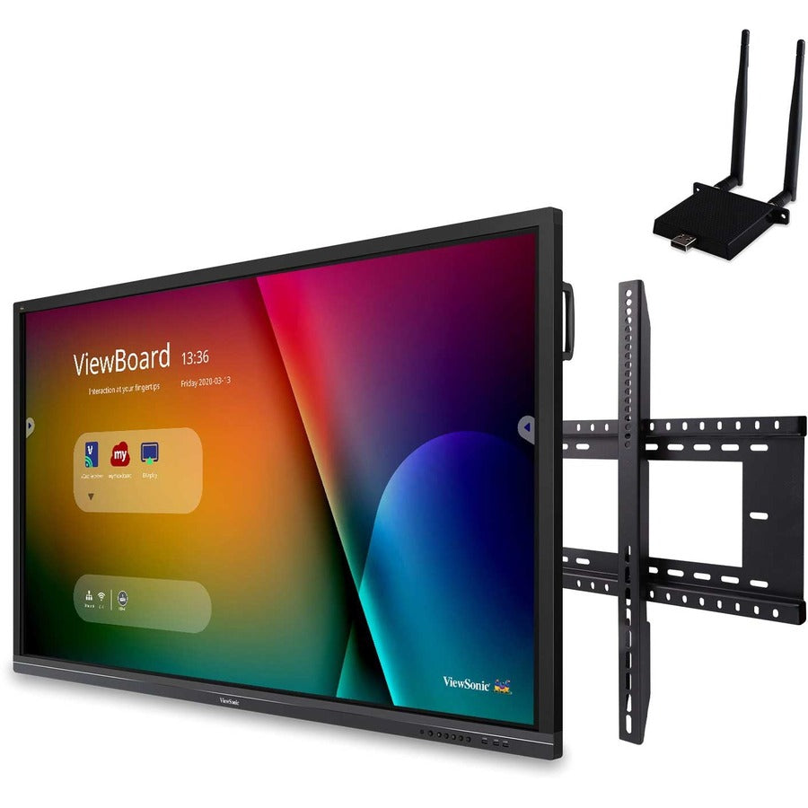 ViewSonic ViewBoard IFP8650-E1 - 4K Interactive Display with WiFi Adapter and Fixed Wall Mount - 350 cd/m2 - 86" — IFP8650-E1
