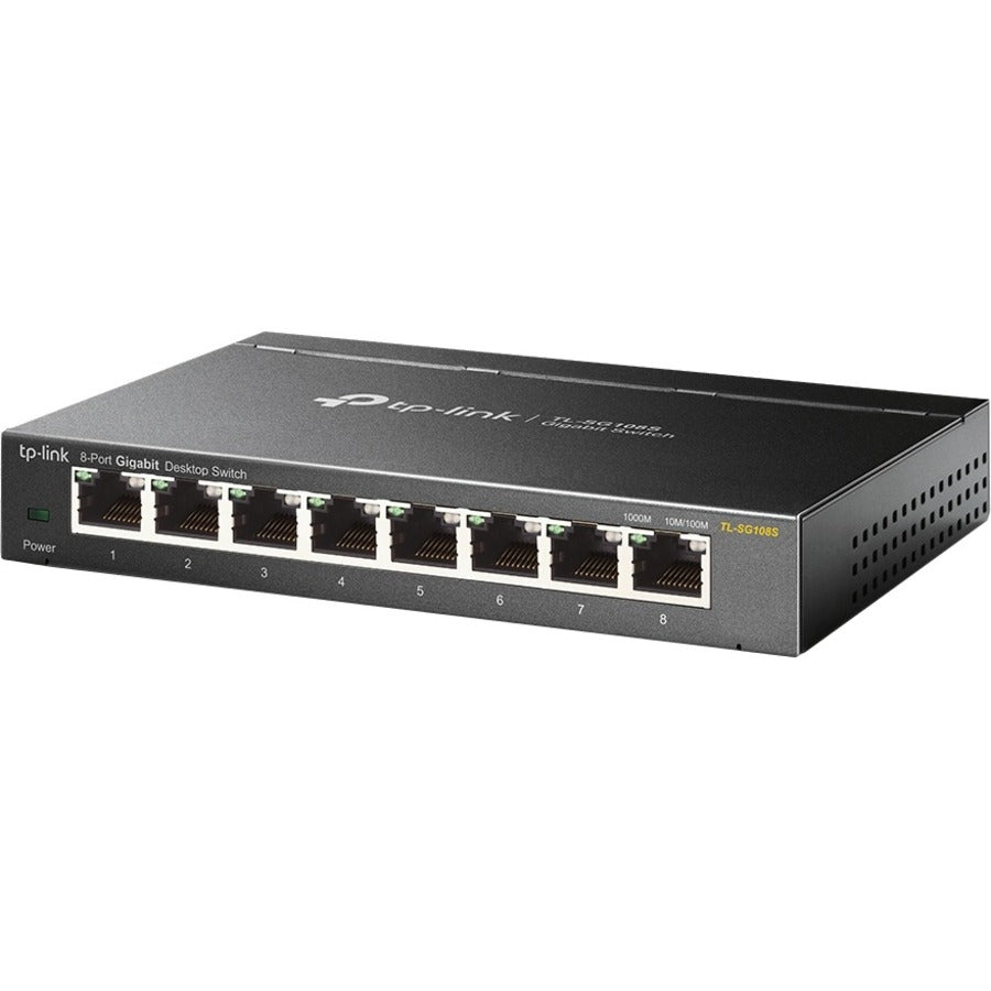 TP-Link TL-SG108S - 8 Port Gigabit Ethernet Switch — TL-SG108S