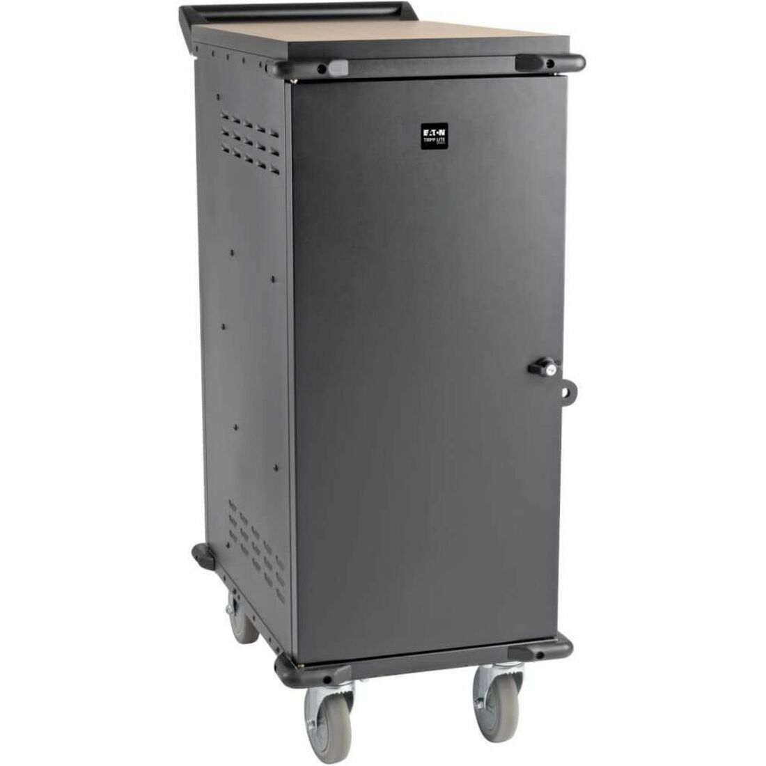 Tripp Lite by Eaton 21-Device AC Charging Cart for Laptops and Chromebooks - 120V, NEMA 5-15P, 10 ft. (3.05 m) Cord, Black — CSC21AC
