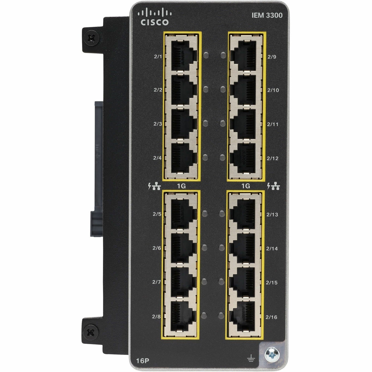 Cisco Catalyst IE3300 Rugged Series Module, 16 Non-PoE Copper — IEM-3300-16T=