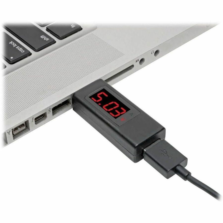 Tripp Lite by Eaton USB-A Voltage and Current Tester Kit - LCD Screen, USB 3.1 Gen 1, M/F — T050-001-USB-A