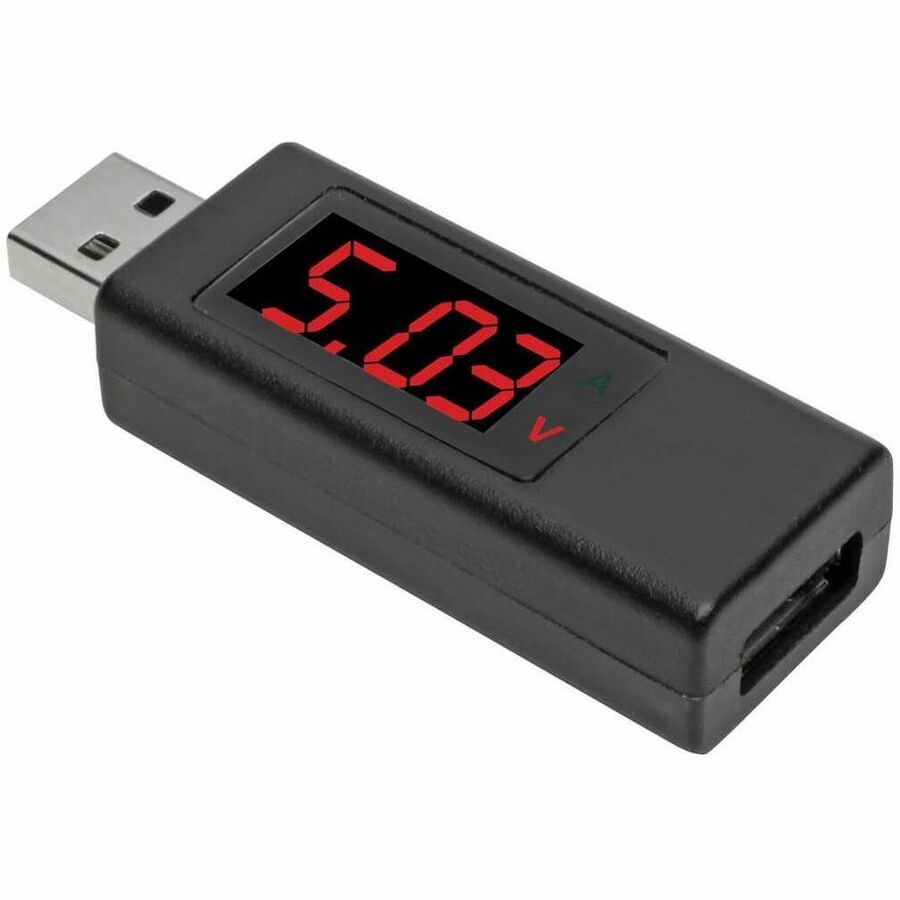 Tripp Lite by Eaton USB-A Voltage and Current Tester Kit - LCD Screen, USB 3.1 Gen 1, M/F — T050-001-USB-A