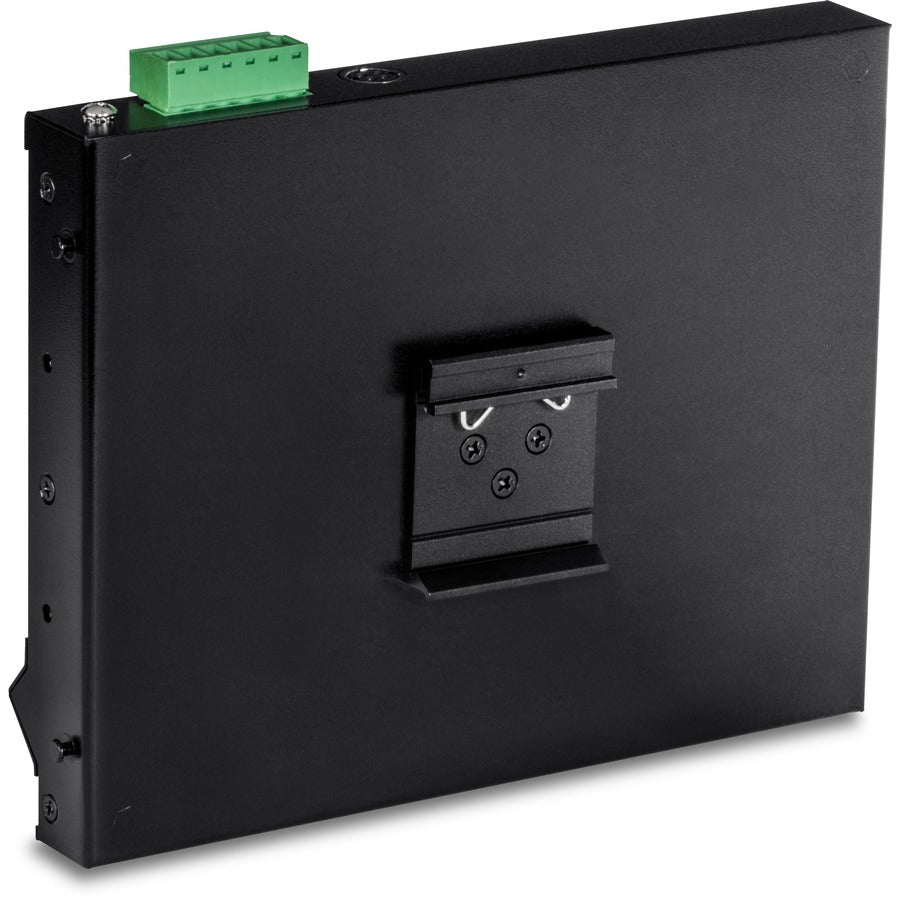 TRENDnet 8-Port Industrial Gigabit PoE+ Wall-Mounted Front Access Switch; 8X Gigabit PoE+ Ports; DIN-Rail Mount; 48 57V DC Power Input; IP30; 200W PoE Budget; Lifetime Protection; TI-PG80F