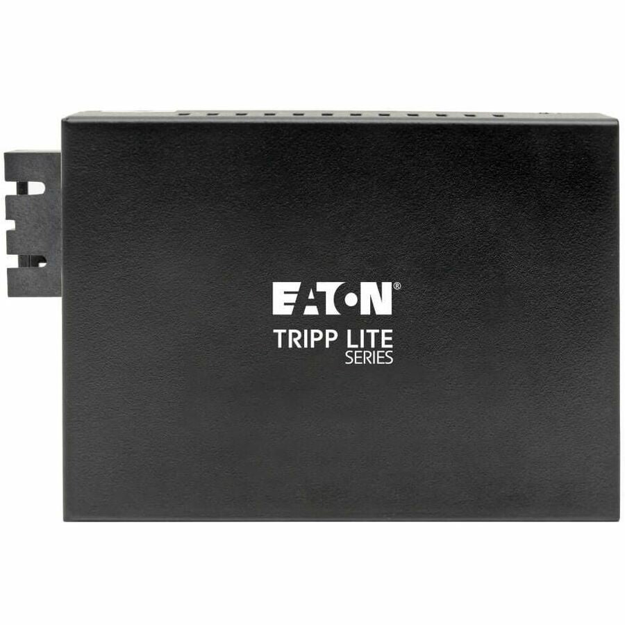 Eaton Tripp Lite Series Gigabit Singlemode Fiber to Ethernet Media Converter, PoE+ - 10/100/1000 SC, 1310 nm, 20 km (12.4 mi.) — N785-P01-SC-SM1