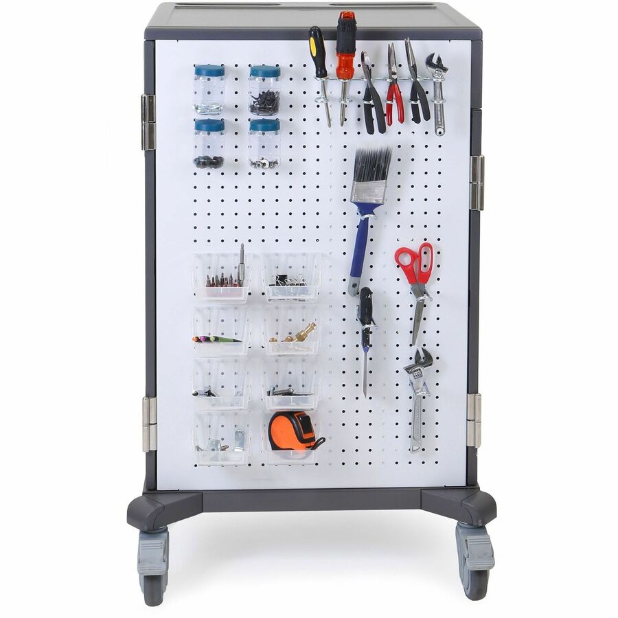 Ergotron YES24 Adjusta Charging Cart & Mobile Makerspace — YES24-CHR-1