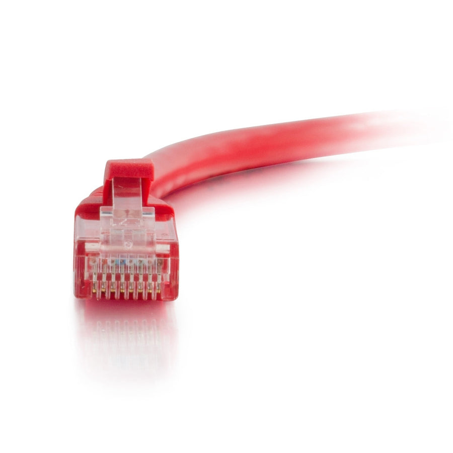 C2G 7ft Cat6a Unshielded Ethernet Cable - Cat 6a Network Patch Cable - Red — 50804