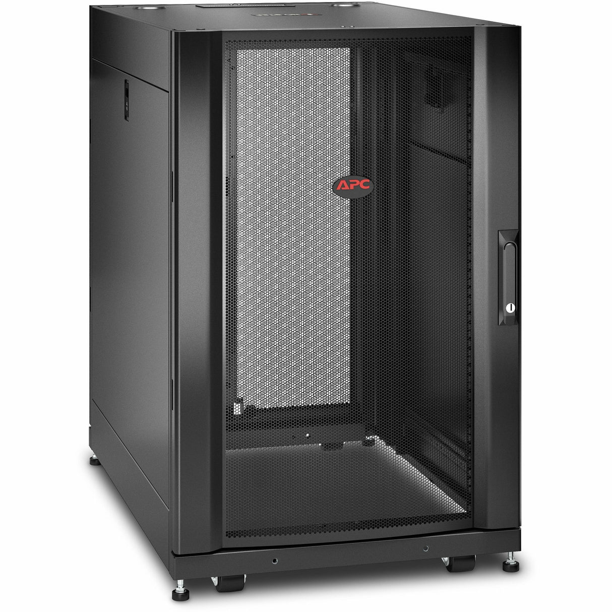 APC by Schneider Electric NetShelter SX 18U Server Rack Enclosure 600mm x 900mm w/ Sides Black — AR3006