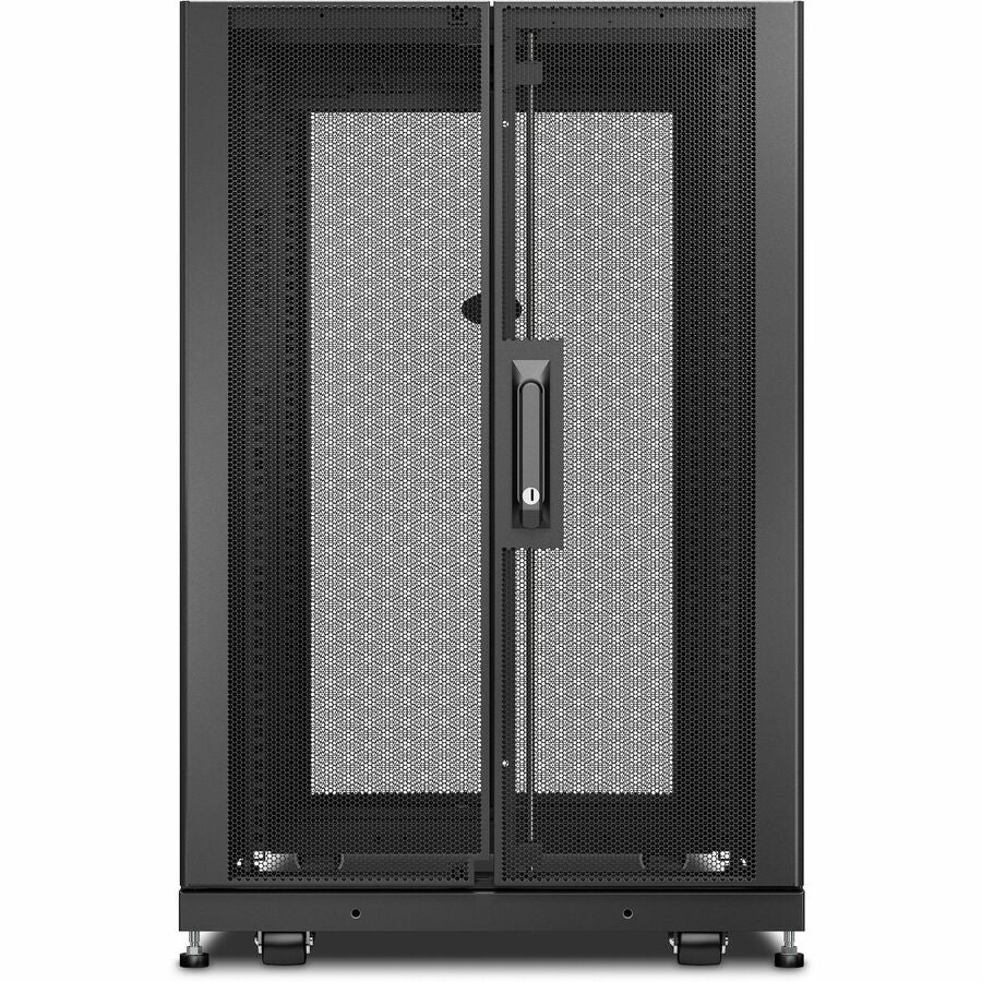 APC by Schneider Electric NetShelter SX 18U Server Rack Enclosure 600mm x 900mm w/ Sides Black — AR3006