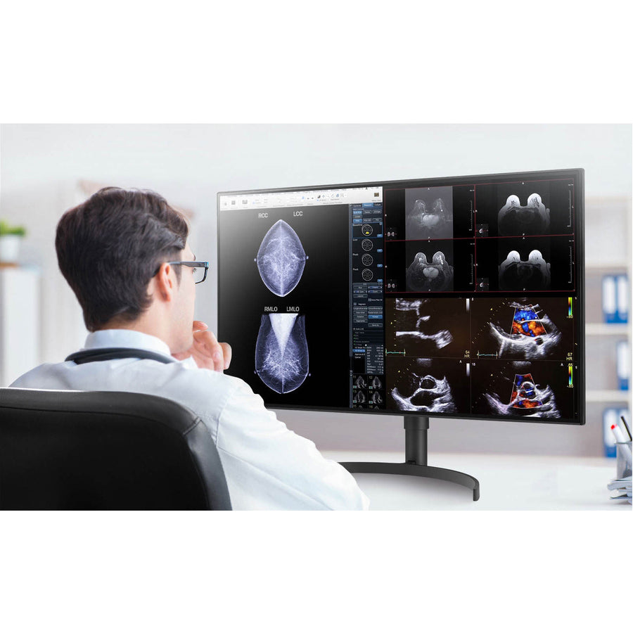 LG 32HL512D-B 32" Class 4K LCD Monitor - 16:9 - TAA Compliant — 32HL512D-B