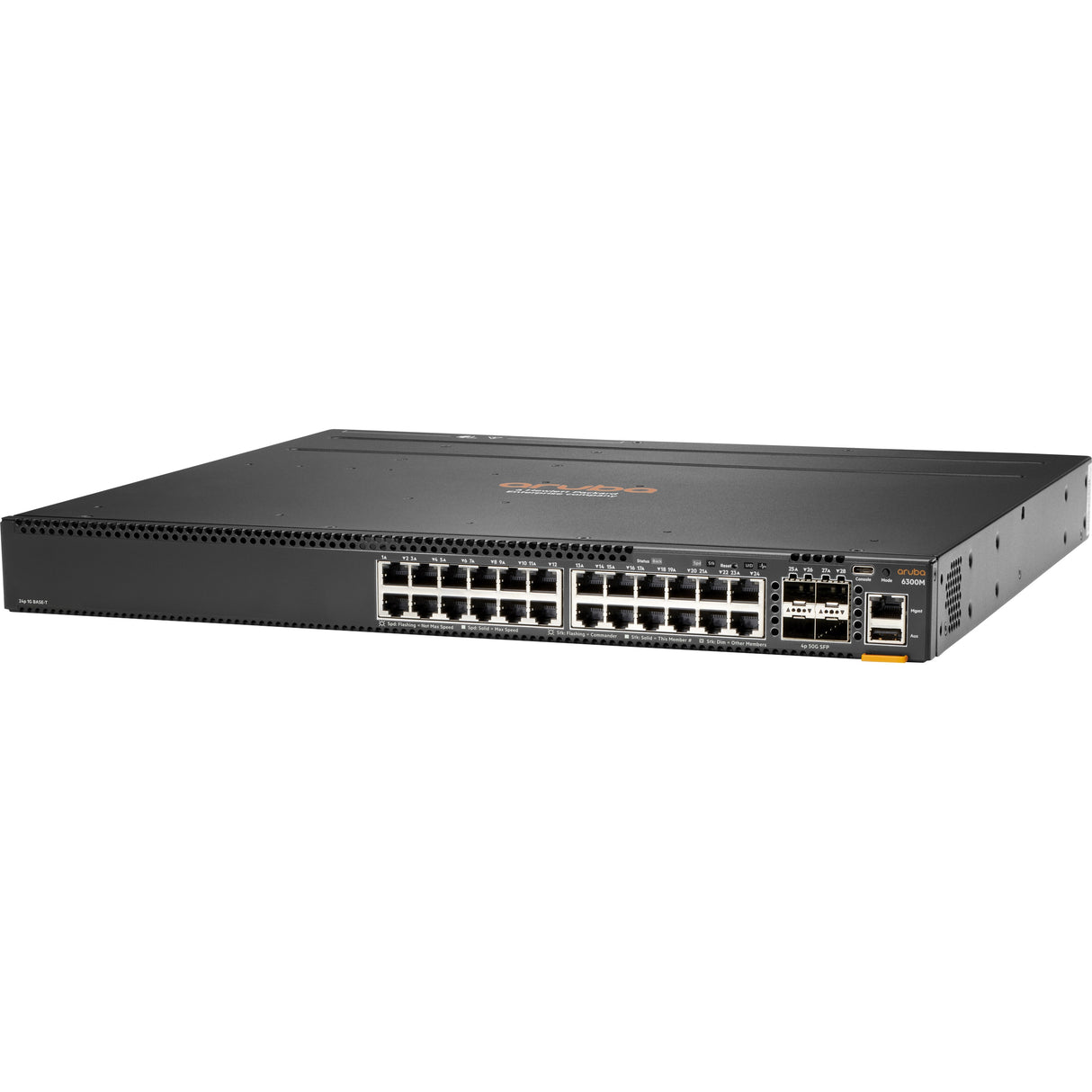 HPE 24-port 1GbE and 4-port SFP56 Switch — JL664A