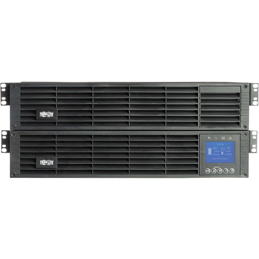 Tripp Lite by Eaton UPS SmartOnline 208/120V UPS With Step-Down Transformer - On-Line Double-Conversion 3000VA 2700W 4U Network Card Option — SU3000LCD2UHVTF