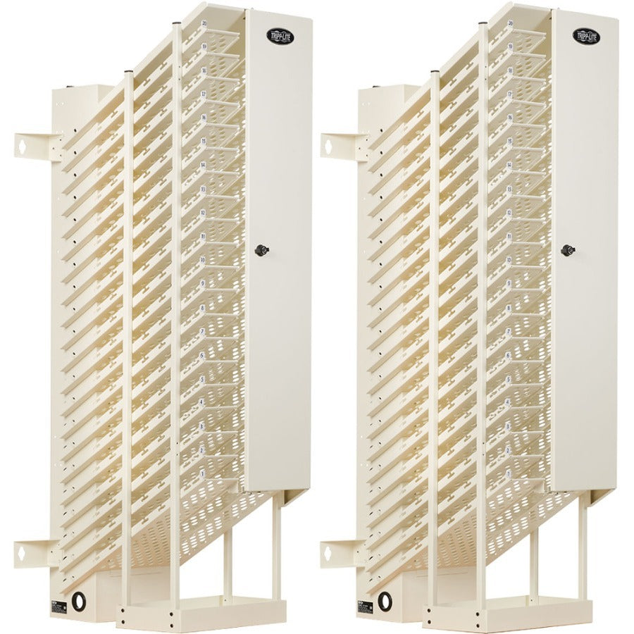 Tripp Lite by Eaton 20-Device AC Charging Towers for Chromebooks - Open Frame, White, 2 Pack (40 Devices Total) — CST40AC
