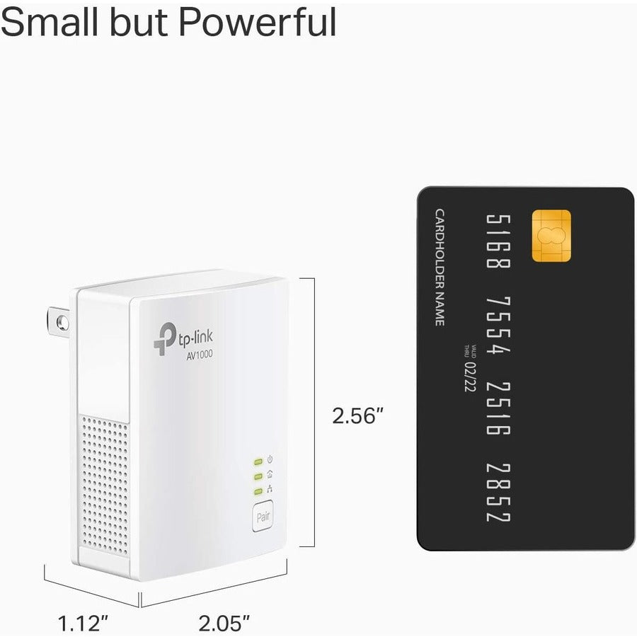 TP-Link TL-PA7017 KIT - AV1000 Gigabit Powerline Ethernet Adapter Starter Kit — TL-PA7017KIT