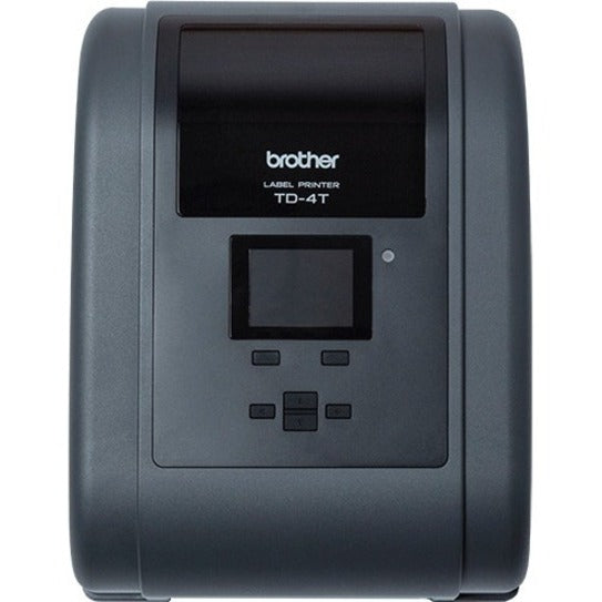 Brother TD-4750TNWB Desktop Direct Thermal/Thermal Transfer Printer - Monochrome - Label Print - USB - Serial - Bluetooth - Wireless LAN — TD4750TNWB