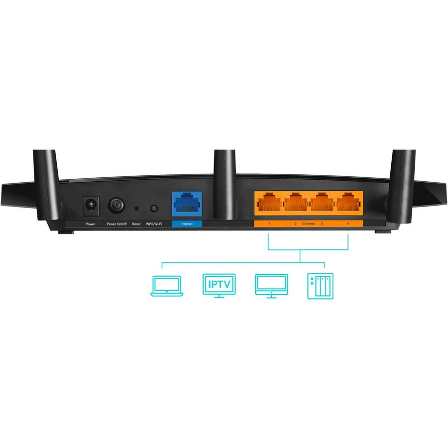 TP-Link Archer A8 - Wi-Fi 5 IEEE 802.11ac Ethernet Wireless Router — Archer A8
